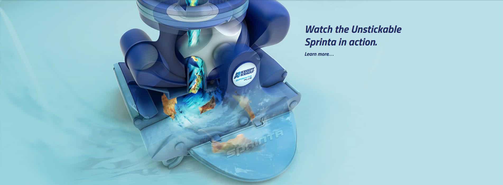 Sprinta Plus Pool Cleaner Australia Banner