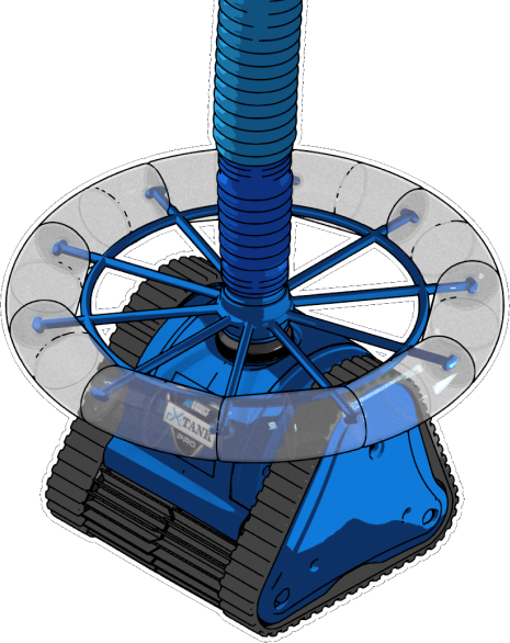 Robotic Pool Cleaner Diagram